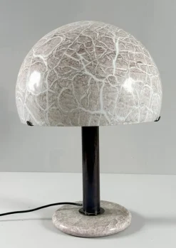Pamono Model 832 Mushroom Lamp by Ludovico Diaz De Santillana for Venini, Italy, 1960s