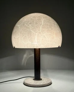 Pamono Model 832 Mushroom Lamp by Ludovico Diaz De Santillana for Venini, Italy, 1960s