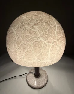 Pamono Model 832 Mushroom Lamp by Ludovico Diaz De Santillana for Venini, Italy, 1960s