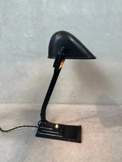 Sale Pamono Model 52 Notary Lamp in Bakelite and Cast Iron from Erpe