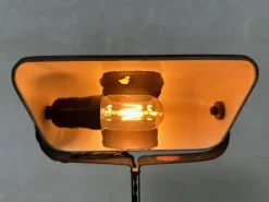 Sale Pamono Model 52 Notary Lamp in Bakelite and Cast Iron from Erpe