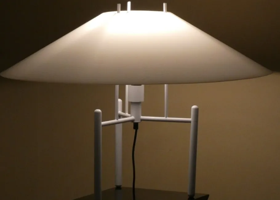 New Pamono Model 694 Pagoda Lamp by Elio Martinelli for Martinelli Luce, Italy, 1980s