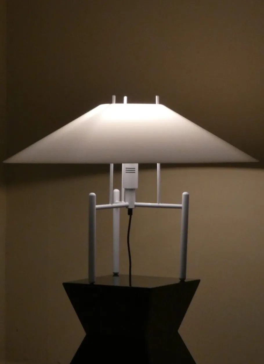 New Pamono Model 694 Pagoda Lamp by Elio Martinelli for Martinelli Luce, Italy, 1980s
