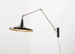 Hot Pamono Model 4050 Panama Wall Lamp by Wim Rietveld for Gispen, 1955