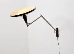 Hot Pamono Model 4050 Panama Wall Lamp by Wim Rietveld for Gispen, 1955