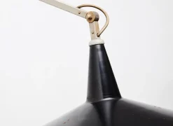 Hot Pamono Model 4050 Panama Wall Lamp by Wim Rietveld for Gispen, 1955