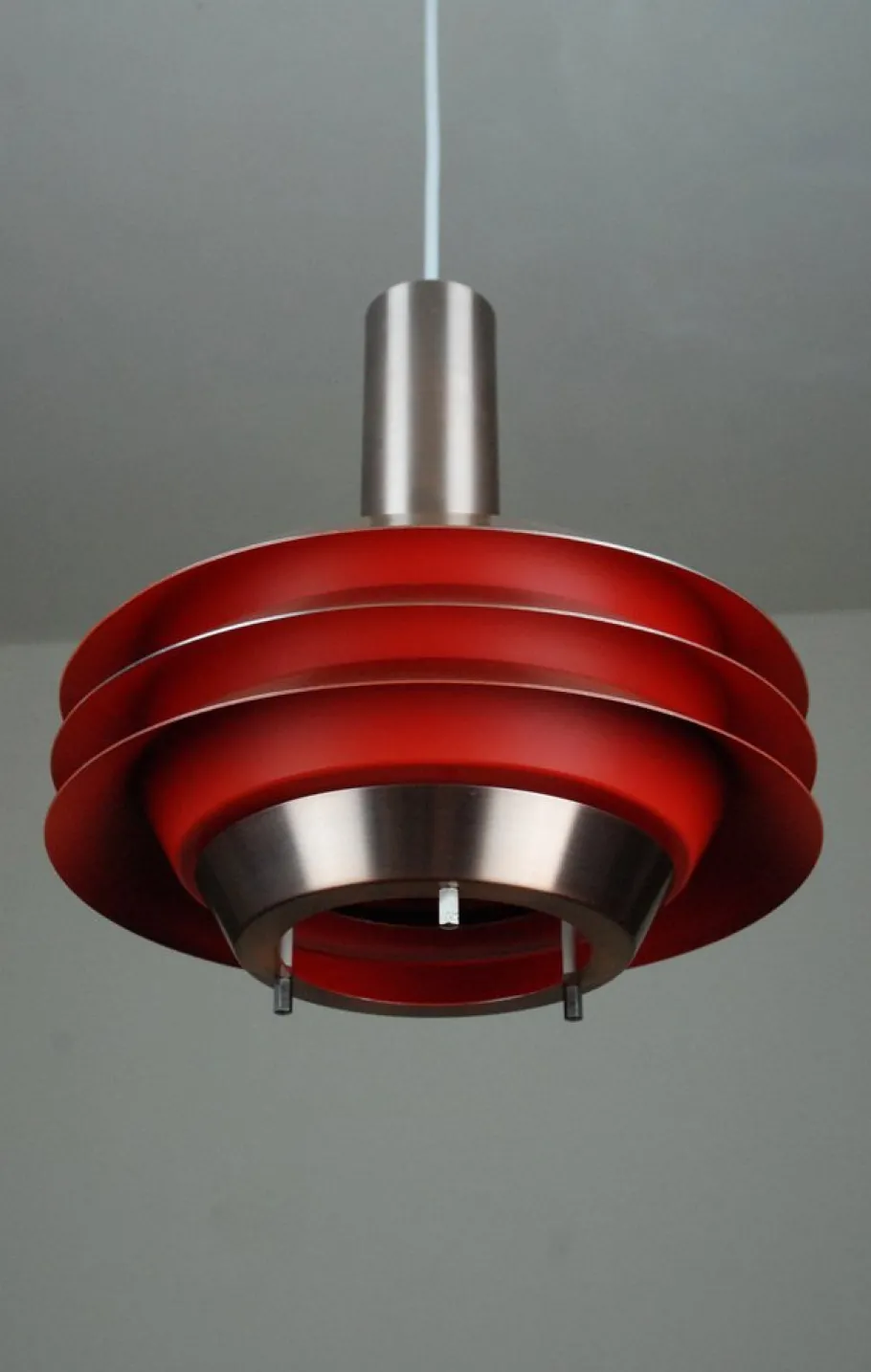 New Pamono Model 705 Pendant Lamp for Lyskaer Belysning, Denmark, 1960s