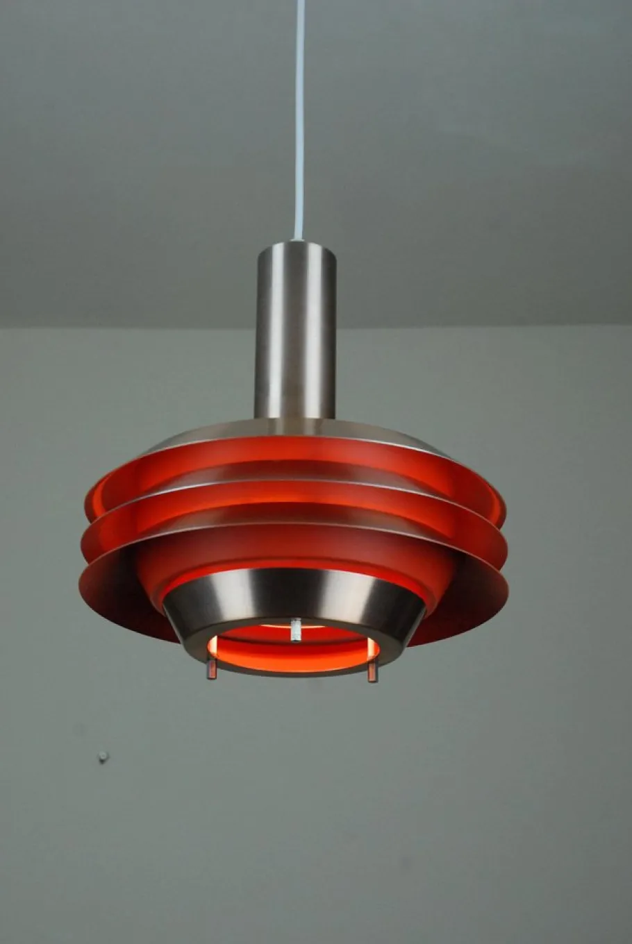 New Pamono Model 705 Pendant Lamp for Lyskaer Belysning, Denmark, 1960s