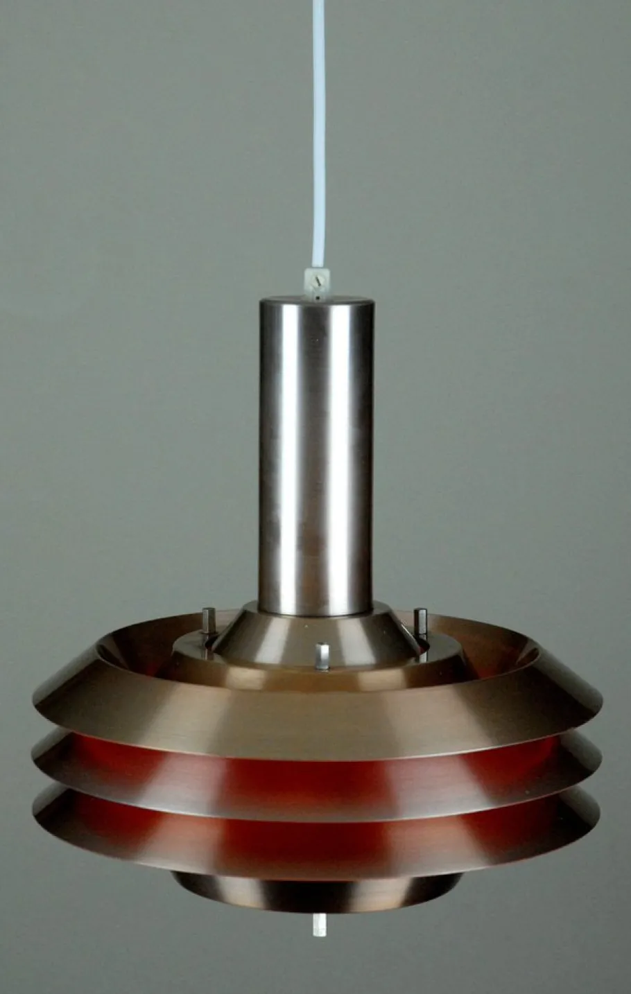 New Pamono Model 705 Pendant Lamp for Lyskaer Belysning, Denmark, 1960s