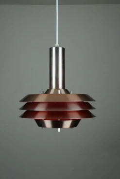 New Pamono Model 705 Pendant Lamp for Lyskaer Belysning, Denmark, 1960s