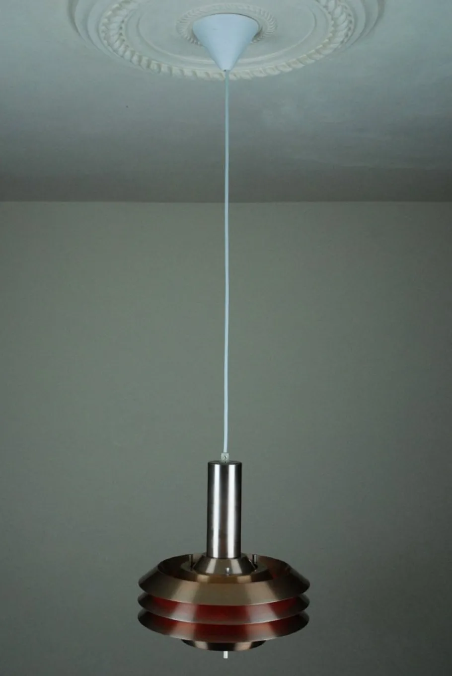 New Pamono Model 705 Pendant Lamp for Lyskaer Belysning, Denmark, 1960s