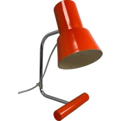 Sale Pamono Model 85133 Red Desk Lamp by Josef Hurka, 1970s