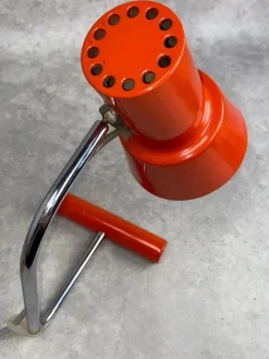 Sale Pamono Model 85133 Red Desk Lamp by Josef Hurka, 1970s