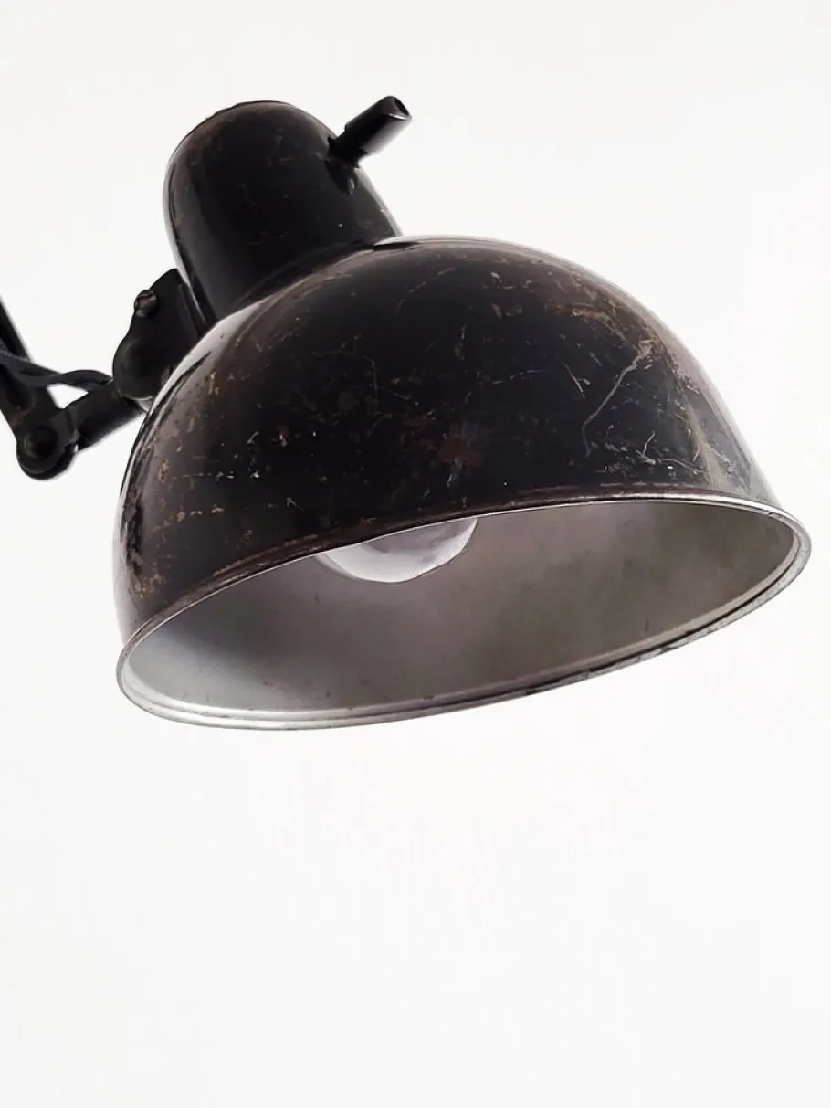 Discount Pamono Model 6718 Scissor Arm Wall Lamp by Christian Dell for Kaiser Idell, 1930s