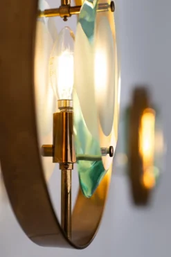 Sale Pamono Model 2240 Sconces by Max Ingrand for Fontana Arte, 1960s, Set of 2