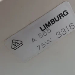 Hot Pamono Model 3316 Shell-Shaped Sconce from Glashütte Limburg, 1970s