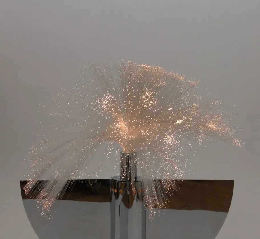 Best Pamono Model 8½ Table Lamp with Optic Fibres by Jürgen Fischer for Zanotta, 1970s