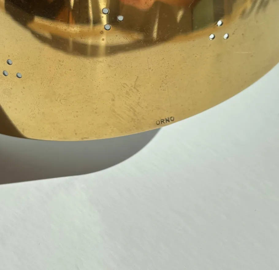 Best Pamono Model 50-055 Wall Lamp by Lisa Johansson-Pape for Orno, 1950s