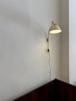 Best Pamono Model 50-055 Wall Lamp by Lisa Johansson-Pape for Orno, 1950s