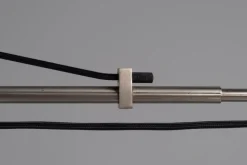 Sale Pamono Model 2061 Wall Lamp in White Nickel attributed to Gaetano Sciolari for Stilnovo, Italy, 1954