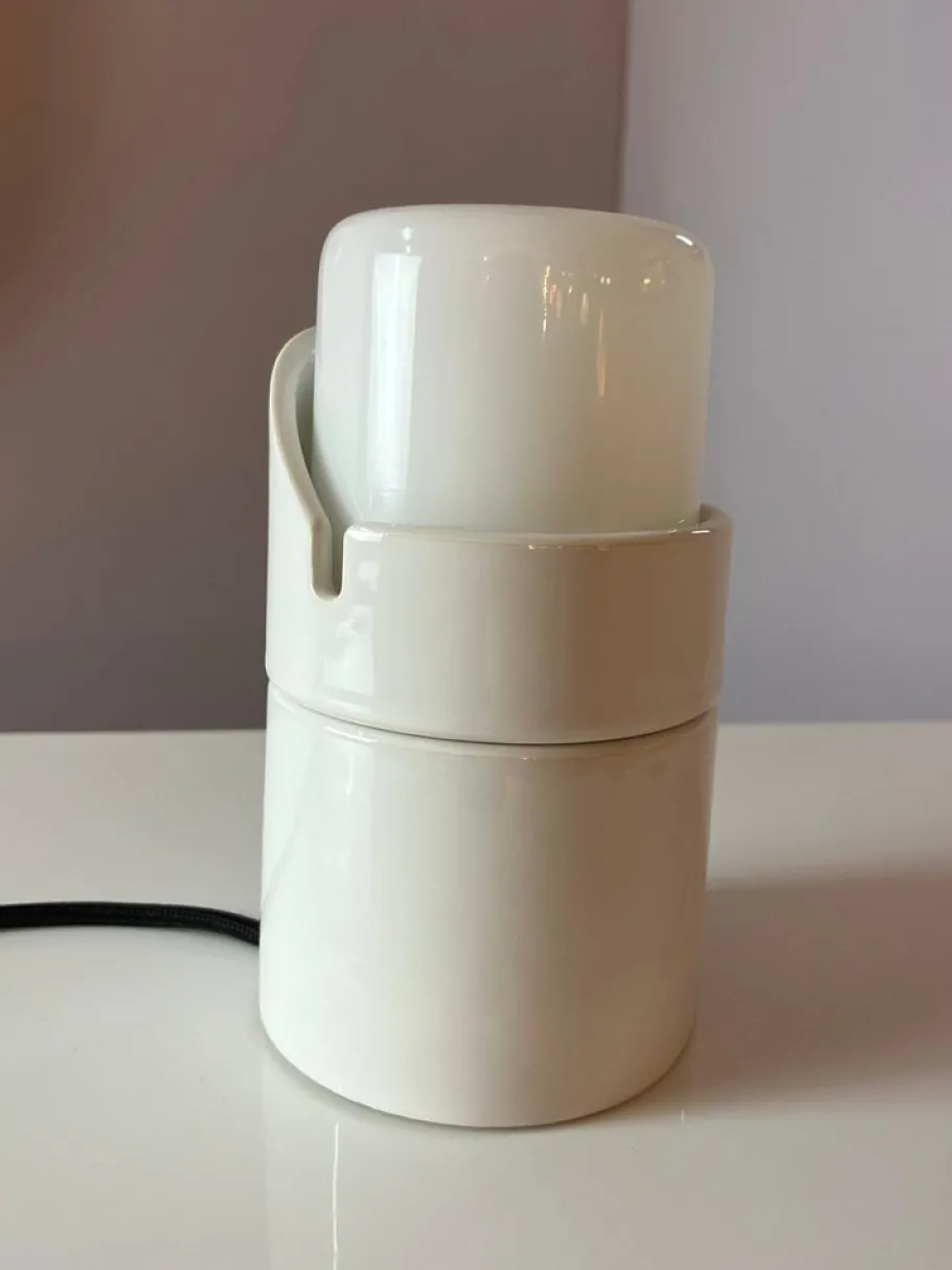 Best Pamono Model 6050 Wall Lamp in White by Sigvard Bernadotte for Ifö