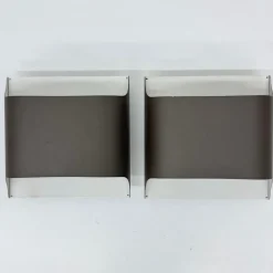 Discount Pamono Model 2031 Wall Lamps in Lacquered Aluminium by Rolf Krüger & Dieter Witte for Staff Leuchten, 1970s, Set of 2