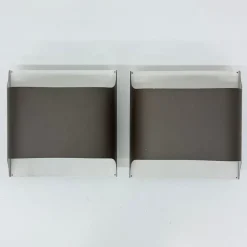 Discount Pamono Model 2031 Wall Lamps in Lacquered Aluminium by Rolf Krüger & Dieter Witte for Staff Leuchten, 1970s, Set of 2