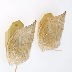 Hot Pamono Model 6044 Wall Sconces by Reijmyre Armaturfabrik RAF, Sweden, 1960s, Set of 2