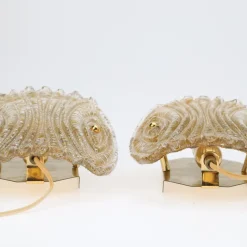 Hot Pamono Model 6044 Wall Sconces by Reijmyre Armaturfabrik RAF, Sweden, 1960s, Set of 2