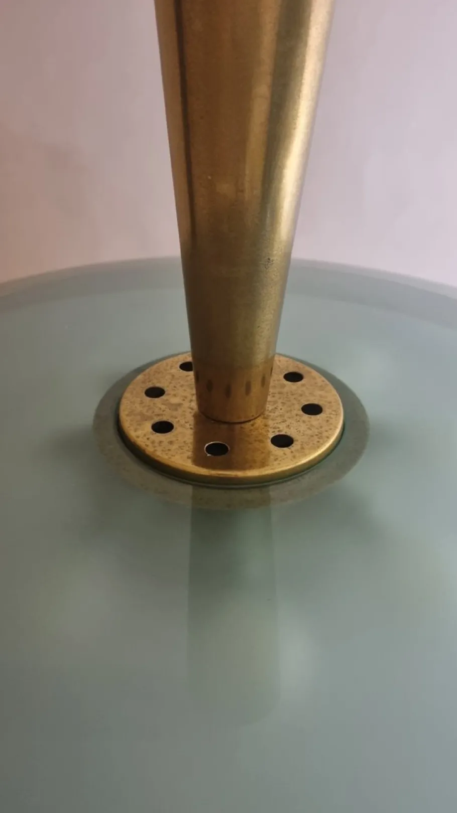 Hot Pamono Model 1462A Ceiling Lamp by Max Ingrand for Fontana Arte, 1955