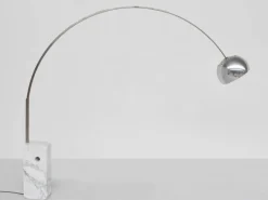Hot Pamono Model Arco Adjustable Floor Lamp by Castiglioni for Flos, Italy, 1962
