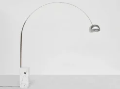 Pamono Model Arco Adjustable Floor Lamp by Castiglioni for Flos, Italy, 1962