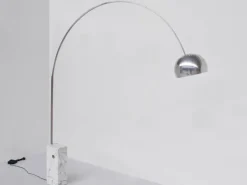 Pamono Model Arco Adjustable Floor Lamp by Castiglioni for Flos, Italy, 1962