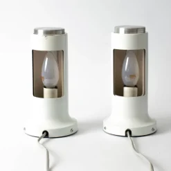 New Pamono Model Contact Wall Lamp by Peter Avondoglio for Fog & Mørup, 1970s, Set of 2