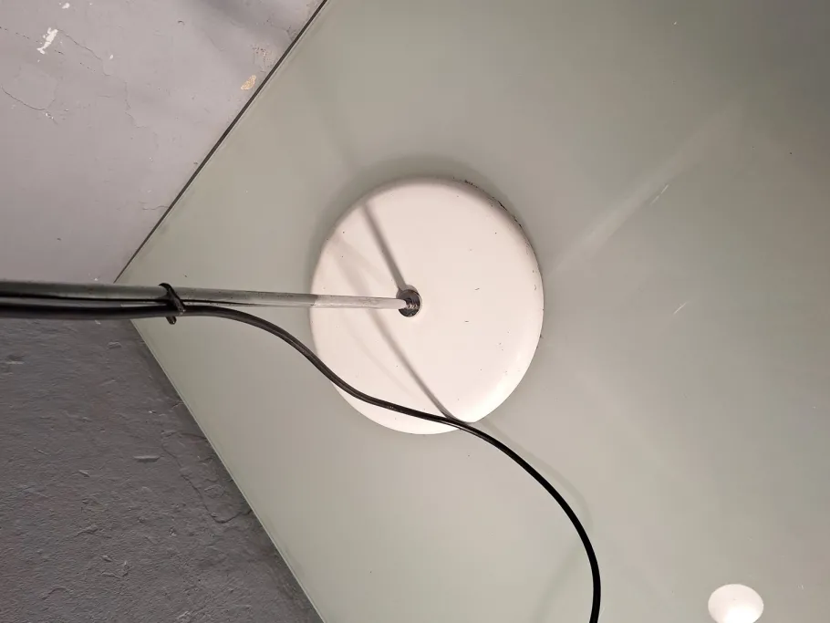 New Pamono Model DM333 Floor Lamp by Vico Magistretti for Oluce, Milan, Italy, 1970s