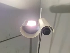 New Pamono Model DM333 Floor Lamp by Vico Magistretti for Oluce, Milan, Italy, 1970s