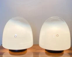 New Pamono Model Ebe 34 Table Lamps by Giusto Toso for Leucos, 1970s, Set of 2