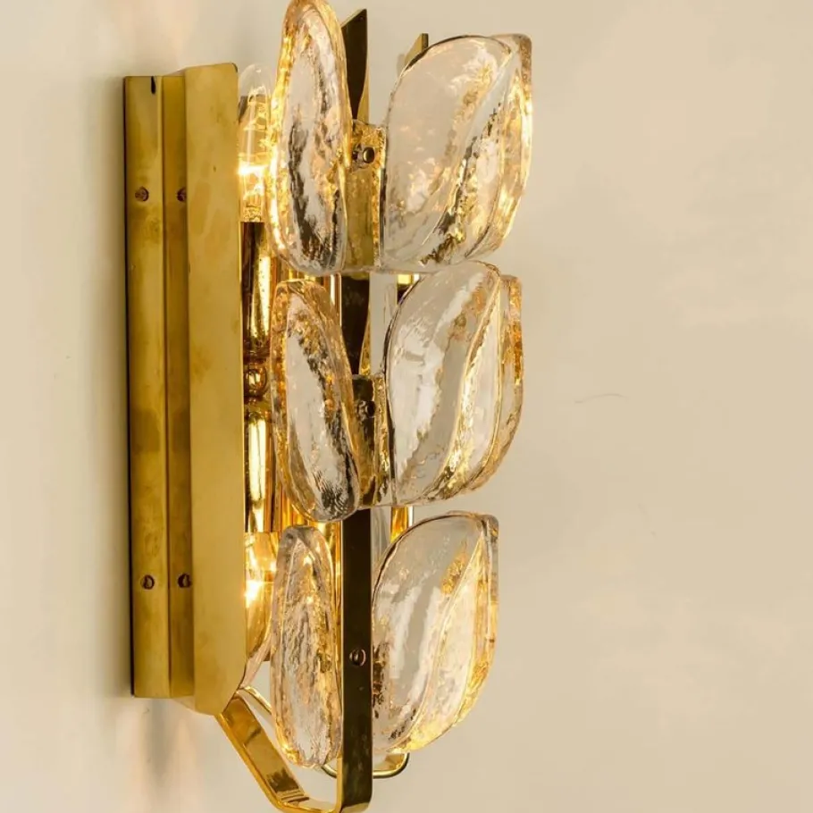 Best Pamono Model Florida Wall Lights by J.T. Kalmar, 1969, Set of 3