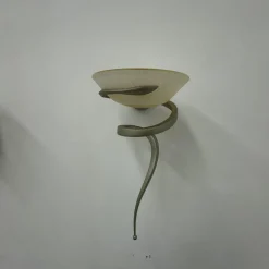 Clearance Pamono Model Teo Wall Lamps in Aluminum and Glass by Enzo Ciampalini, 1970s