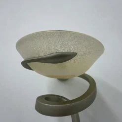 Clearance Pamono Model Teo Wall Lamps in Aluminum and Glass by Enzo Ciampalini, 1970s