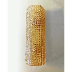 Sale Pamono Modern Amber Cocodrile Murano Glass Wall Sconce by Simoeng