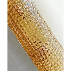 Sale Pamono Modern Amber Cocodrile Murano Glass Wall Sconce by Simoeng