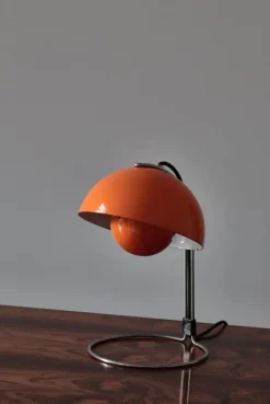 Outlet Pamono Modern Danish Flowerpot Table Lamp by Louis Poulsen for Verner Panton, 1968