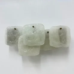 Hot Pamono Modern Frosted Ice Glass Wall Lamp by J. T. Kalmar for Kalmar, 1960s