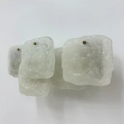 Hot Pamono Modern Frosted Ice Glass Wall Lamp by J. T. Kalmar for Kalmar, 1960s