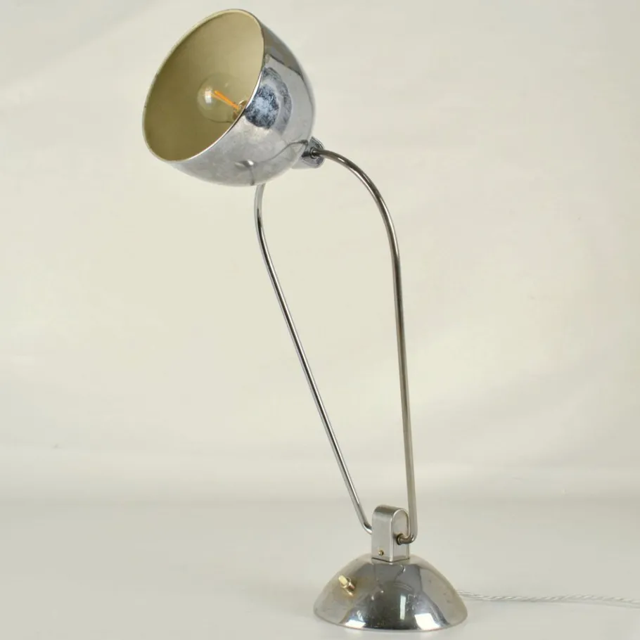 New Pamono Modern Jumo Desk Lamp by Yves Jujeau and André Mounique, 1930s