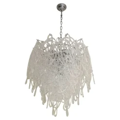 Clearance Pamono Modern Murano Glass Chandelier by Simoeng