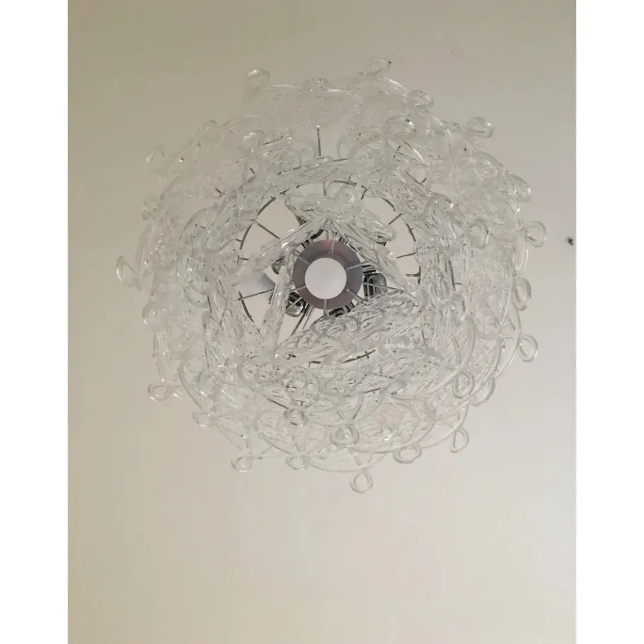Clearance Pamono Modern Murano Glass Chandelier by Simoeng