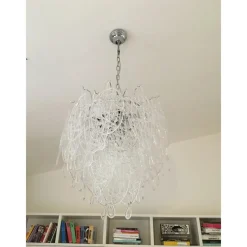 Clearance Pamono Modern Murano Glass Chandelier by Simoeng