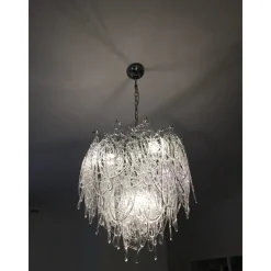 Clearance Pamono Modern Murano Glass Chandelier by Simoeng